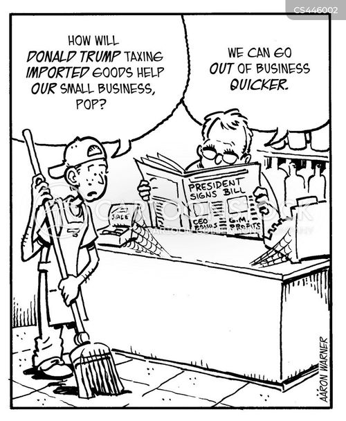Going Out Of Business News and Political Cartoons