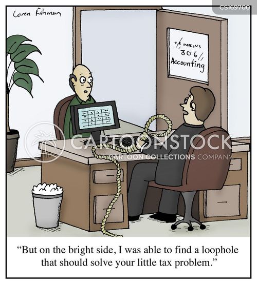 Tax Evasion Cartoons and Comics funny pictures from CartoonStock