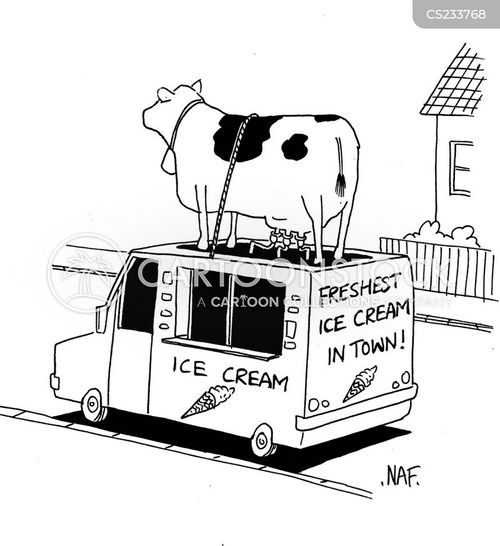 Icecream Vans Cartoons and Comics funny pictures from CartoonStock