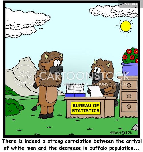 Correlation Cartoons and Comics funny pictures from CartoonStock