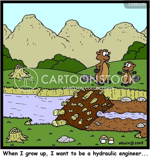 Beaver Dam Cartoons and Comics - funny pictures from CartoonStock