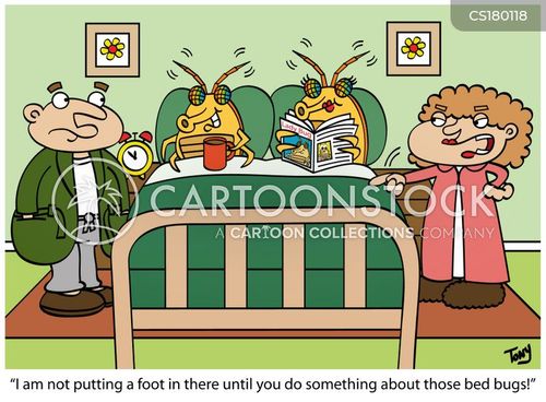 Bedbugs Cartoons and Comics - funny pictures from CartoonStock