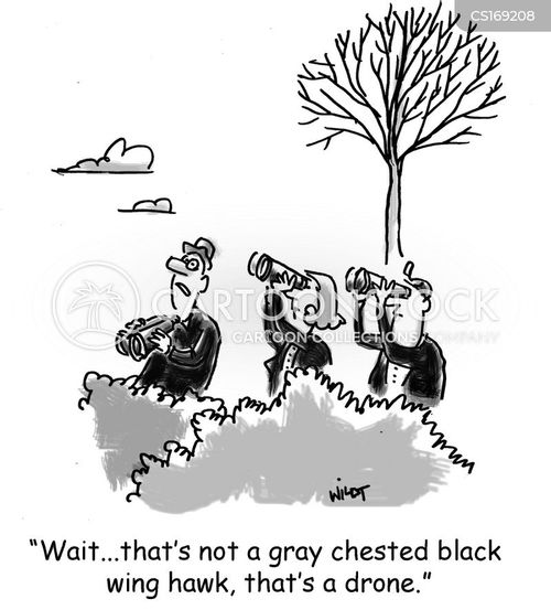 Binoculars Cartoons and Comics funny pictures from CartoonStock