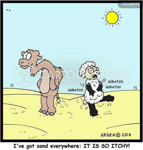 Sand Dunes Cartoons and Comics funny pictures from CartoonStock