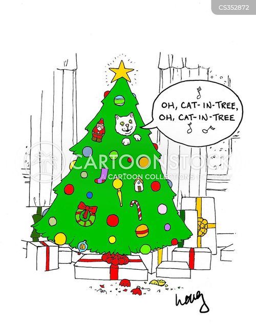 Christmas Tree cartoons, O Christmas Tree cartoon, funny, O Christmas ...