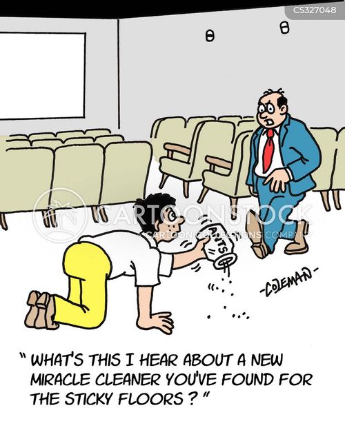Cleaning Agents Cartoons and Comics funny pictures from CartoonStock