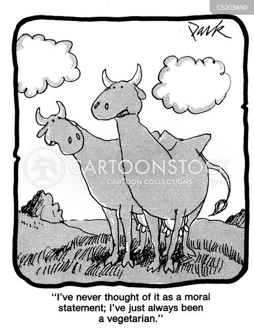 Herbivore Cartoons and Comics funny pictures from CartoonStock