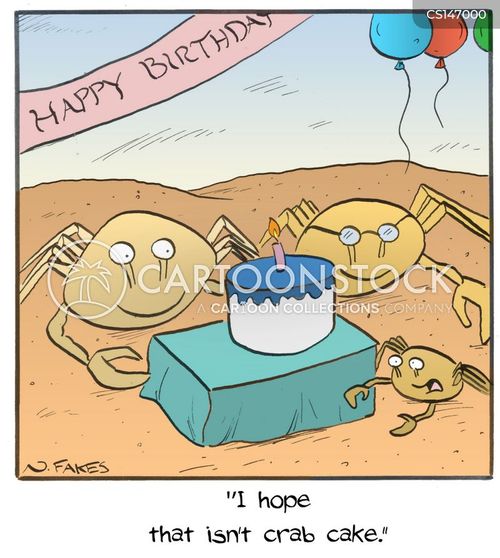 Crab Cake Cartoons and Comics funny pictures from CartoonStock