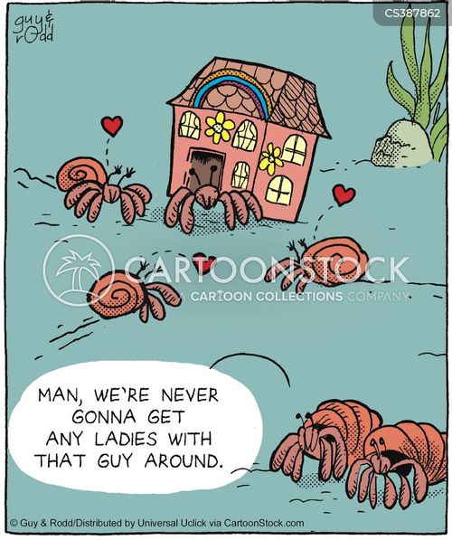 Hermit Crab Cartoons and Comics funny pictures from CartoonStock