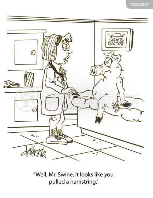 Sports Medicine Cartoons and Comics funny pictures from CartoonStock
