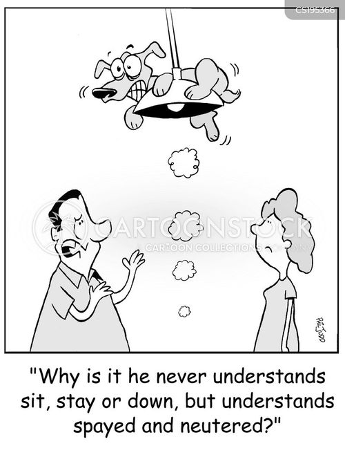 Neutered Cartoons and Comics funny pictures from CartoonStock