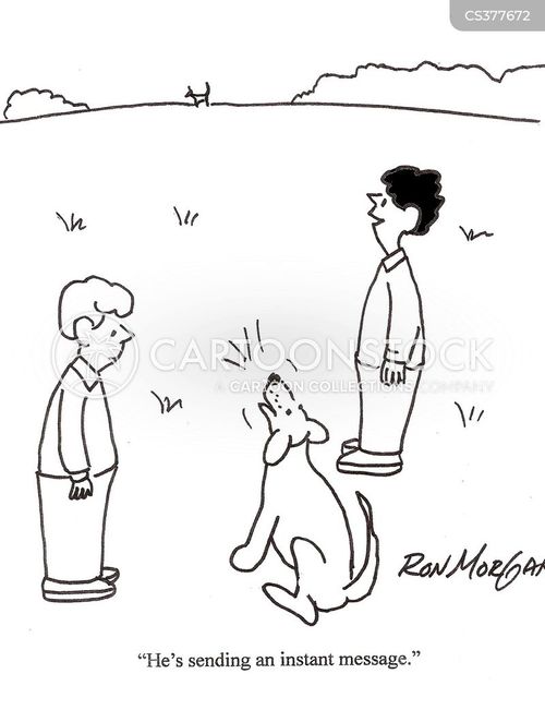 Dog Barking Cartoons and Comics - funny pictures from CartoonStock