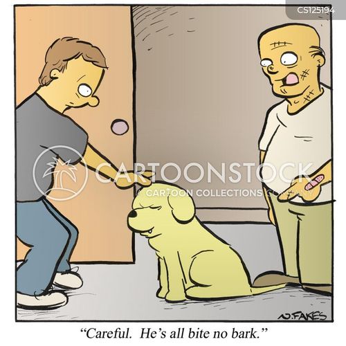 Dog Bark Cartoons and Comics - funny pictures from CartoonStock