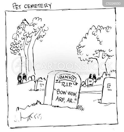 Pet Cemetery Cartoons And Comics - Funny Pictures From Cartoonstock