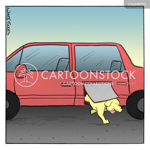 Car Door Cartoons and Comics funny pictures from CartoonStock
