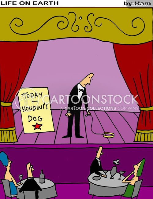 Escape Artist Cartoons and Comics funny pictures from CartoonStock