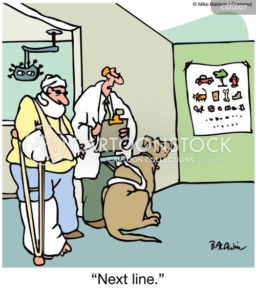Seeing-eye Dog Cartoons and Comics - funny pictures from CartoonStock