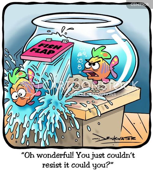 Fishbowl Cartoons and Comics funny pictures from CartoonStock
