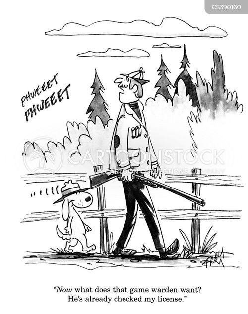 Hunting Licenses Cartoons And Comics Funny Pictures From Cartoonstock