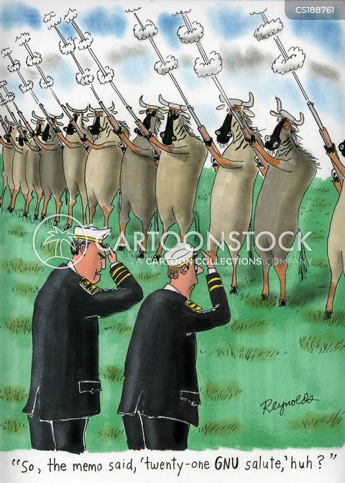 21 Gun Salute Cartoons And Comics Funny Pictures From Cartoonstock