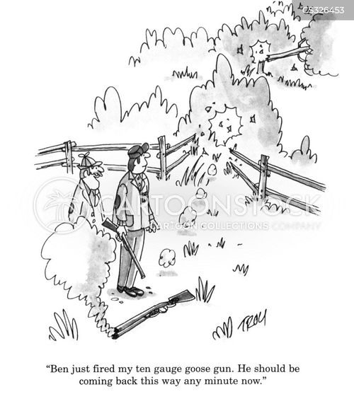 Firing Guns Cartoons and Comics funny pictures from CartoonStock