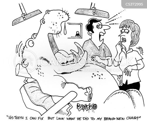 Dentist S Chair Cartoons And Comics Funny Pictures From Cartoonstock