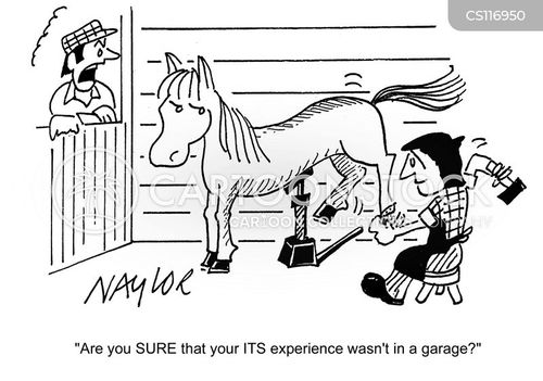 Horse Hoof Cartoons and Comics - funny pictures from CartoonStock