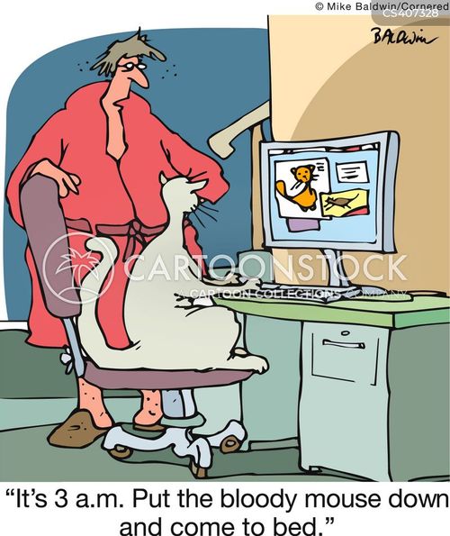 Computer Mice Cartoons and Comics funny pictures from CartoonStock