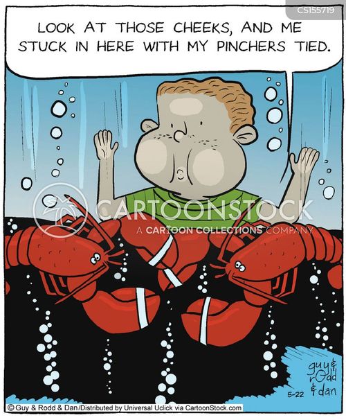 Lobster Pots Cartoons and Comics funny pictures from CartoonStock