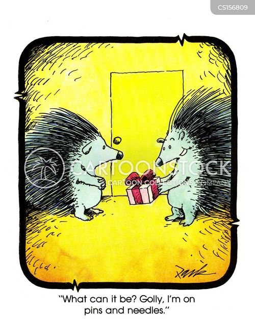 Pins And Needles Cartoons and Comics funny pictures from CartoonStock