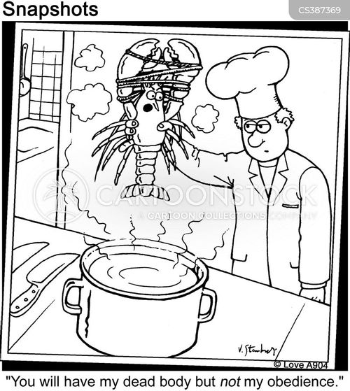 Lobster Pot Cartoons and Comics funny pictures from CartoonStock
