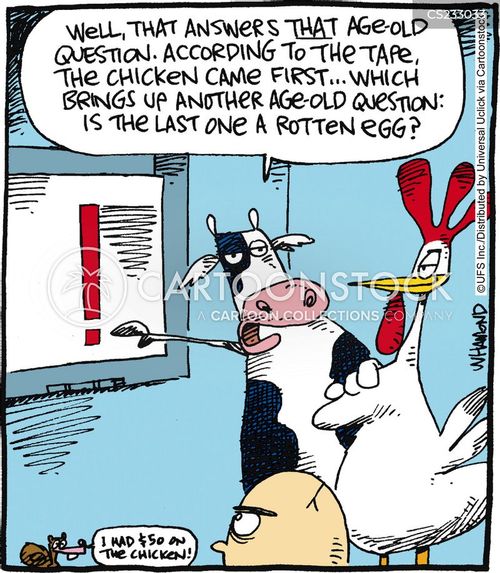 Which Came First Cartoons And Comics Funny Pictures From Cartoonstock