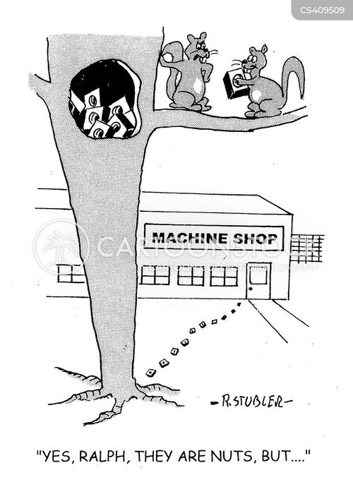 Machine Shop Cartoons and Comics funny pictures from CartoonStock