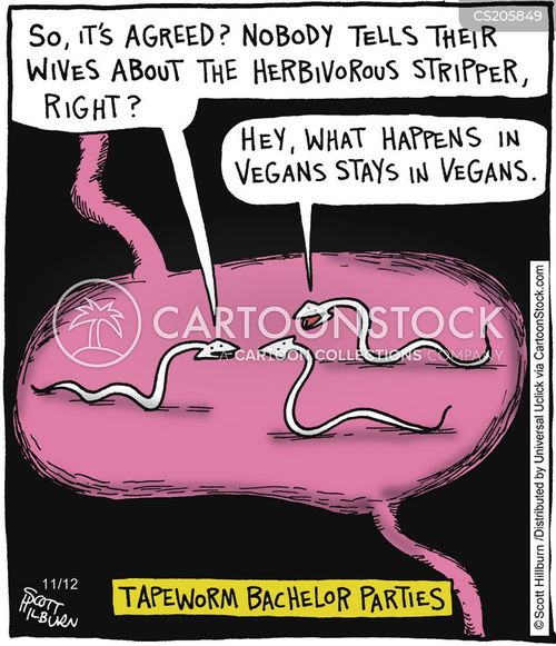 Tape Worm Cartoons and Comics funny pictures from CartoonStock