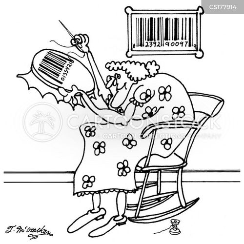 Embroidery Cartoons and Comics funny pictures from CartoonStock