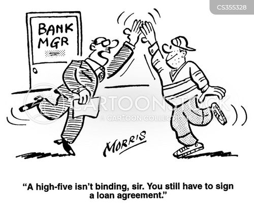 Personal Loans Cartoons and Comics - funny pictures from CartoonStock