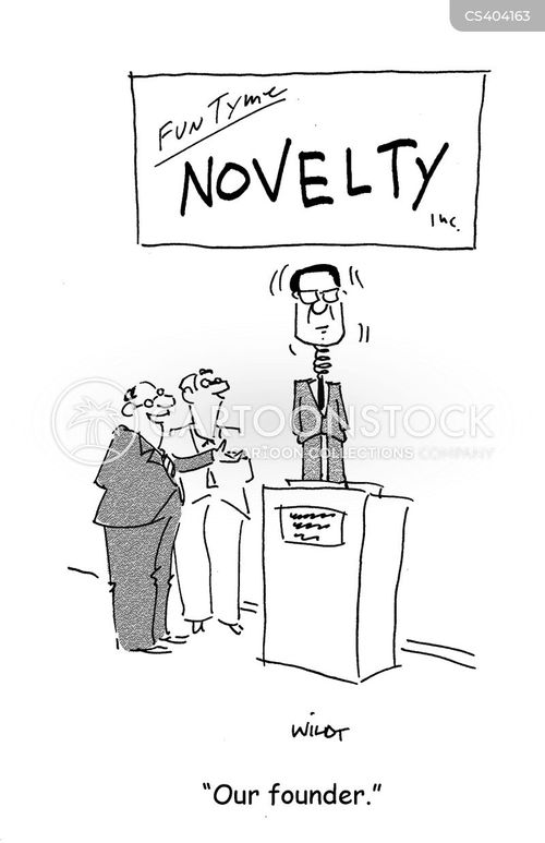 Bobblehead Cartoons and Comics funny pictures from CartoonStock