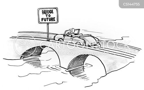bridge underpass cartoon