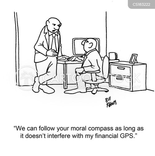 Business Morals Cartoons and Comics funny pictures from CartoonStock