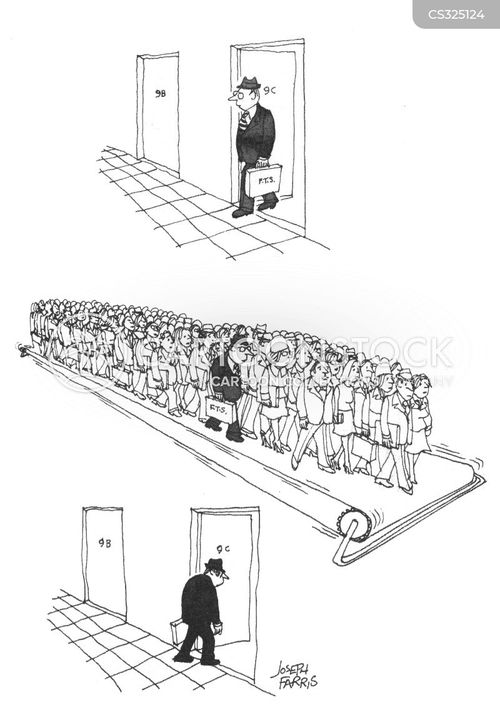 Conveyor Belts Cartoons and Comics funny pictures from CartoonStock