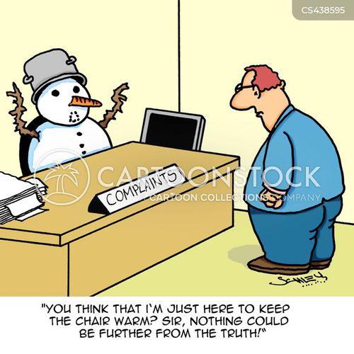 Complaint Department Cartoons and Comics funny pictures from CartoonStock