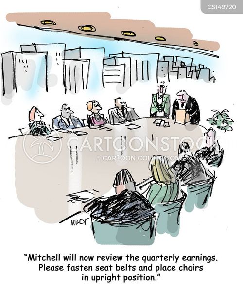 cartoon making fun of annual review process