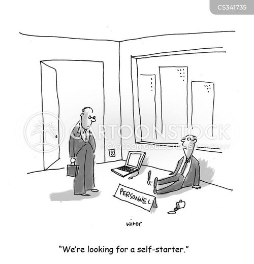 Self Starters Cartoons And Comics Funny Pictures From CartoonStock