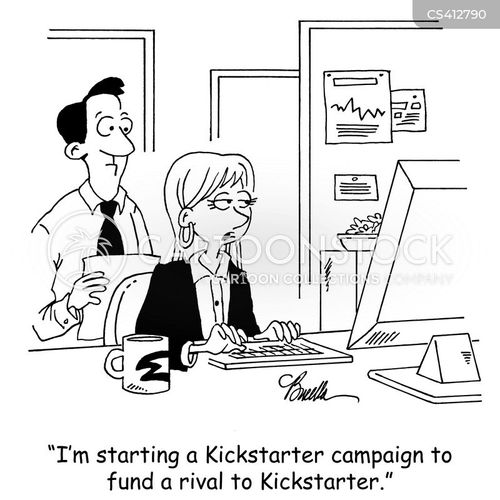 Crowdfunding Cartoons And Comics Funny Pictures From Cartoonstock