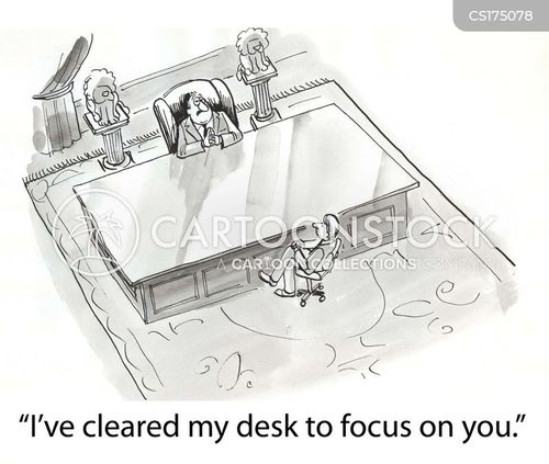 Clear Desk Cartoons And Comics Funny Pictures From