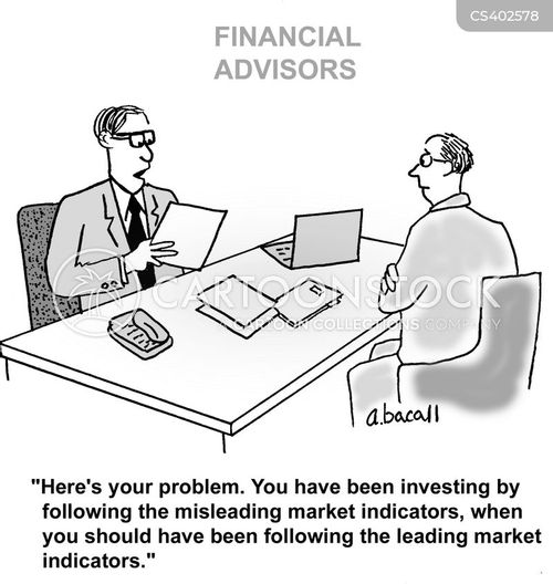 Market Indicator Cartoons and Comics funny pictures from CartoonStock