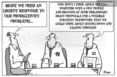 Productivity Cartoons and Comics funny pictures from CartoonStock