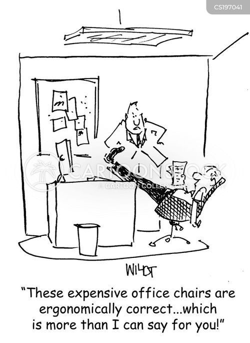 Office Chair Cartoons and Comics funny pictures from CartoonStock