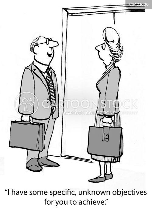Personal Goals Cartoons and Comics funny pictures from CartoonStock