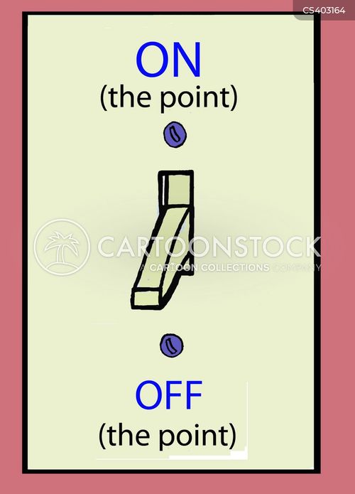 Light Switch Cartoons and Comics funny pictures from CartoonStock